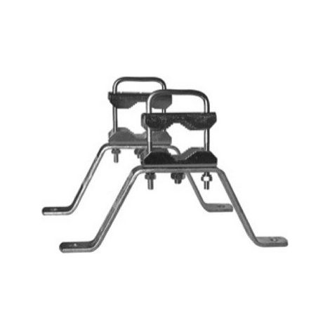 HDSAT PAIRE D'ETRIERS pour Fixation Murale Déport 11 cm mat antenne tv tnt sat