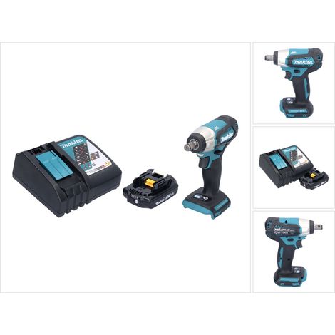 Avvitatore a impulsi a batteria Makita DTW 181 RA1 18 V 210 Nm 1/2" brushless + 1x batteria ricaricabile 2,0 Ah + caricabatterie