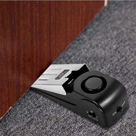Butée de porte antivol avec alarme de sécurité (lot de 2) (1/5)
