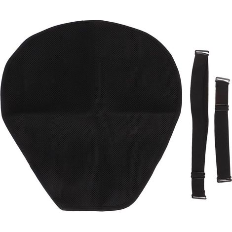 Housse de selle de moto en maille avec sangle élastique, respirante, isolante et pare-soleil. (1/5)