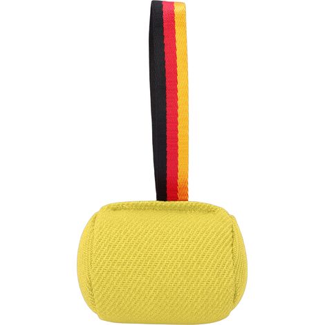 Jouet remorqueur pour morsure de chien, épais, résistant à l'abrasion, haute résistance, poignée antidérapante, oreiller pour chiot, jaune (1/5)