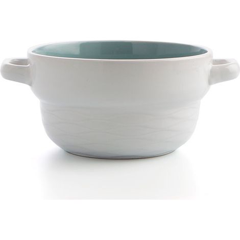Bol Para Sopa Quid 50 cl Blanco y Azul - 7824001 (1/2)