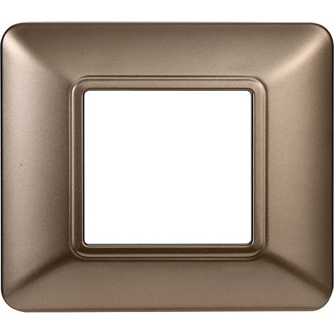 Kunststoffplatte 2 Plätze Bronze Farbe Solar Serie kompatibel Matix (1/2)