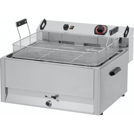 Friteuse Électrique - Pâtisserie - 30L - 15kW - Comptoir - Beckers