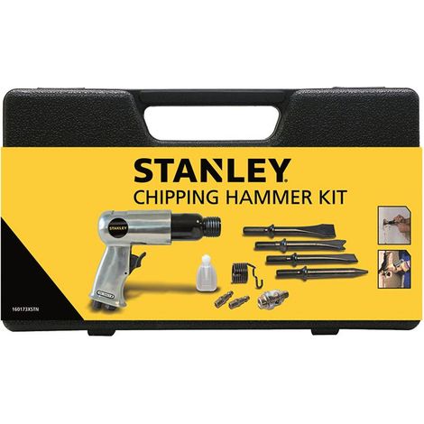 Stanley Air Compressors Pneumatic Hammer Kit - 4 Chisels, 170 ...