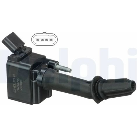 Bobine d'allumage Delphi Technologies GN10797-12B1 OPEL 1208117 12635672