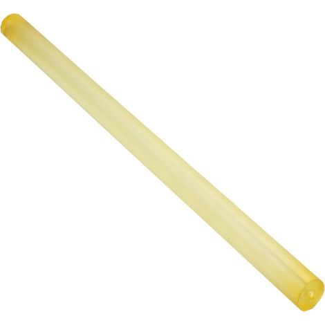 Tige ronde creuse en polyuréthane (PU) jaune de haute qualité, diamètre extérieur 35 mm, alésage 8 mm, longueur 500 mm (1/5)