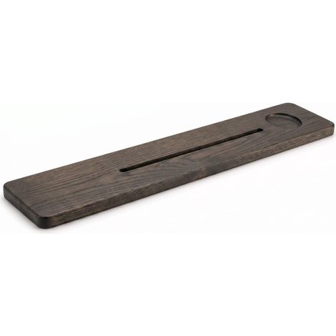 Fugaflow Eccelente Acces Planche de baignoire - 95x15cm - bois de chêne - chêne charcoal (1/4)