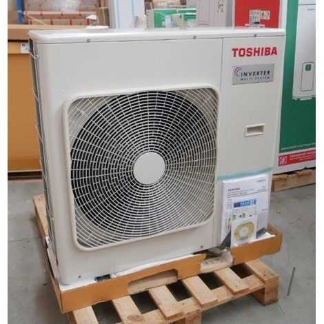 Groupe exterieure climatisation 8-9KW quadri-split (Déclassé) UI non-incl gaz R32 inverter 230V 890x900x320mm 27000BTU