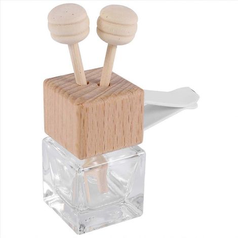 Lot de 10 clips pour grille d'aération de voiture, flacons de parfum