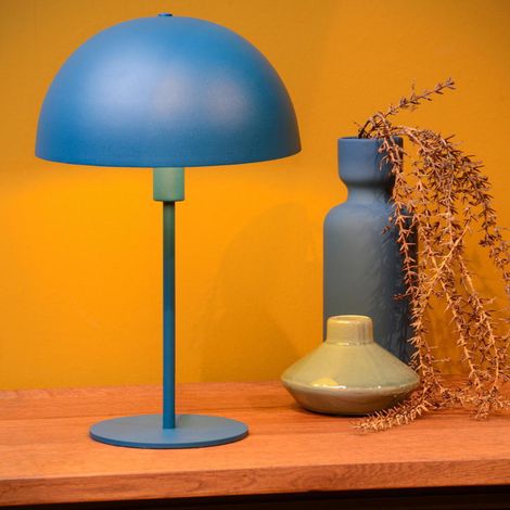 Lucide SIEMON - Tischlampe - Ø 25 cm - 1xE14 - Blau (1/5)