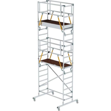 MUNK Aluminium Standard Rollgerüst SG mit 6,10m Arbeitshöhe