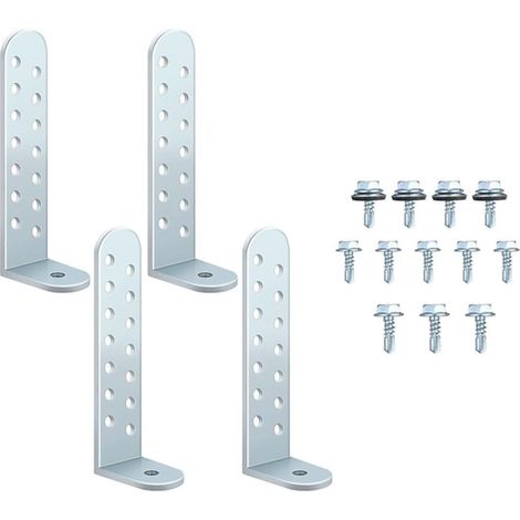 Pack 4 1 4 Zoll Hurrikan Kondensatorhalterungen mit