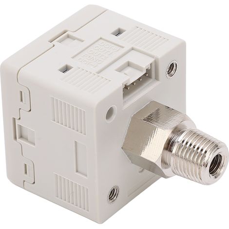 Manomètre numérique digital ABS anti-vibration capteur précis 0 à -101kPa 12-24VDC Rc 1/8 raccord avec câble (1/5)