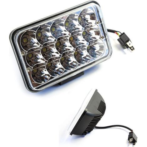 FARO SUPPLEMENTARE PROFONDITA' AUTO H4 12V 15 LED 45W ABBAGLIANTE ANABBAGLIANTE
