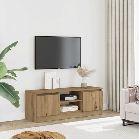 vidaXL Mobile Porta TV Rovere Artigianale 102x30x36 cm