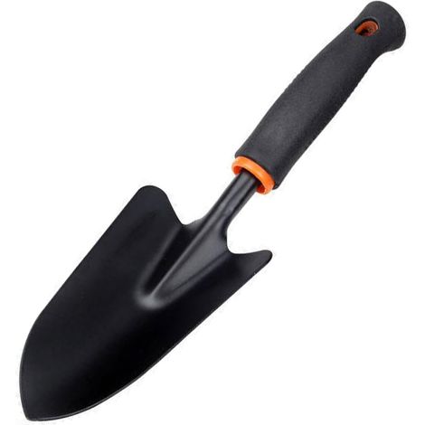 Truelle de jardin en acier inoxydable - Petites pelles pour le jardinage - Mini pelle à main - Outil de jardinage - Outils à main pour la plantation, le repiquage, le désherbage, le creusement (1/5)
