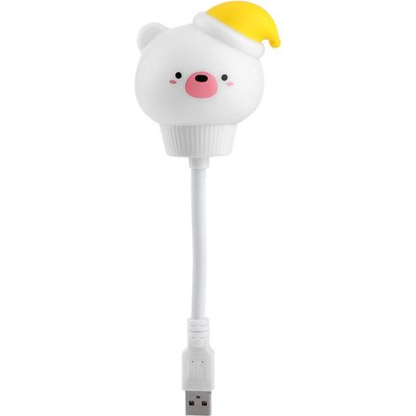 Mini luce notturna a LED portatile con spina USB, lampada a LED leggera, adatta per la decorazione della camera da letto. (1/5)