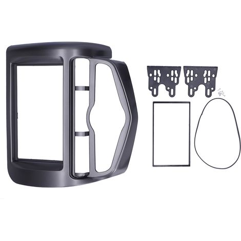 2-DIN-Autoradio-Einbaurahmen mit DVD-Navigation und Audioadapter für Honda Fit, Jazz, City (02-08) mit Klimaanlage und Linkslenkung (1/5)