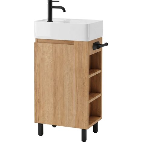 Mobile Bagno Sotto Lavabo Rea Astra White (1/5)