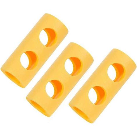 Lot de 3 connecteurs pour frites de piscine EPE, 2 trous croisés, raccords en mousse pour bâtons de natation (1/5)