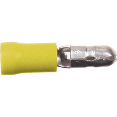 Connecteur male jaune 4.0 - 6.0 mm2 - 100 pieces