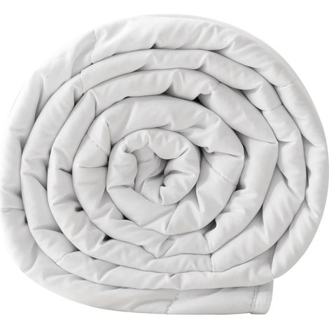 Couette d'été pour lit Simple 4,5 tog en Polyester, Douce, légère et Lavable en Machine avec Attaches de Coin (lit Simple 135 x 200 cm) (1/5)