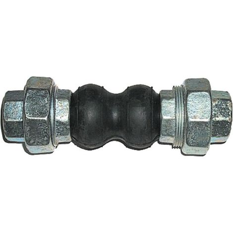 Giunto elastico in gomma - ø 2" filettato per acqua 00000015213 (1/2)