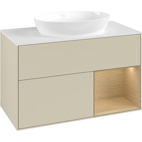Villeroy & Boch FA21PCHJ meuble sous-lavabo Finion FA2 (1/3)