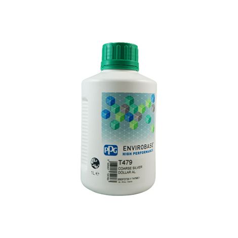PPG Envirobase HP T479 GROB SILVER ALLUMINIUM 1 LITER