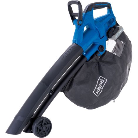 Scheppach Aspirateur-Souffleur de feuilles sans fil IXES 20V - BC-BLV720-X - Brushless - 2x20V - Haut débit d'air - Transmission optimale - Sac 45L - Vendue sans batterie ni chargeur (1/5)