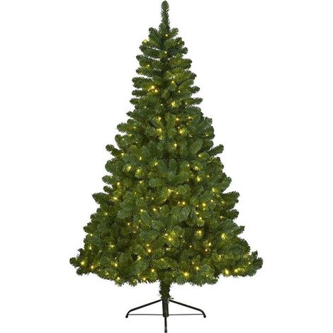 Albero di Natale Artificiale Alb Imperial Pine Led 210H 380L D13