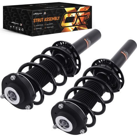 Maxpeedingrods – Amortisseur avant 2x pour VW Tiguan 2009-2017 – Huile d'amortissement japonaise – Résistance à -40 °C à 80 °C – Tests de durabilité 3 millions cycles (1/5)