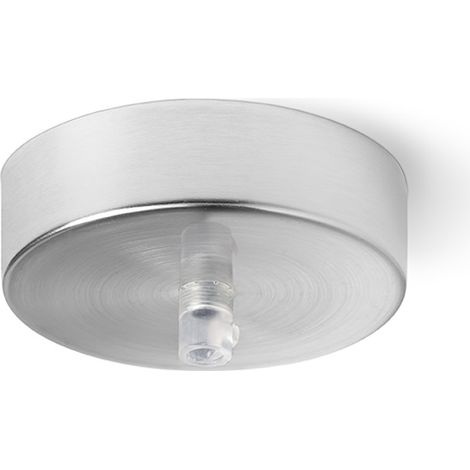 Rosone In Metallo Cromo Spazzolato D10Cm (1/2)