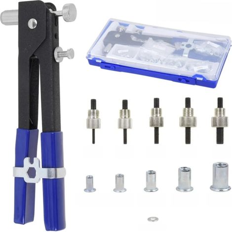 Nietmutternzange - M3 M4 M5 M6 M8 - Para Reparación Automotriz Muebles y Metalurgia - 160 Unidades (1/5)