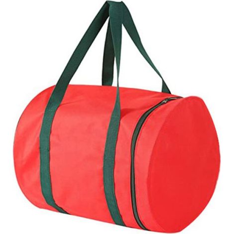 Sac De Rangement - Lumiere De Noel - 30x35 Cm - Tissu Oxford - Rouge - 1 Unite (1/5)