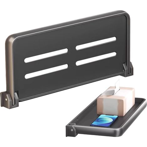 Étagère Murale Pliable En Aluminium Pour Camping-Car Rangement Flottant Polyvalent Et Peu Encombrant Facile À Installer L'accessoire Indispensable L'organisation Intérieure (1/5)