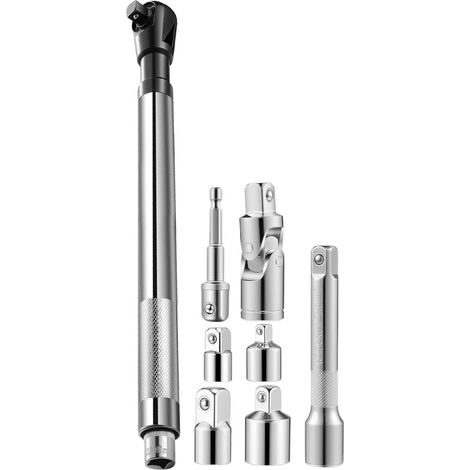 Non-slip ratchet wrench for loads - For plumbing, heating, ventilation, installation, bicycle maintenance and DIY projects (1/5)