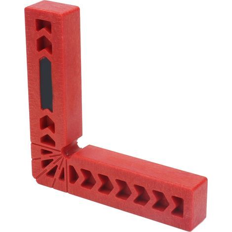 Carrés de Positionnement à Angle Droit de Menuiserie à 90 Degrés Carrés de Serrage D'angle Outil de Menuiserie pour le Travail du Bois pour le Bricolage. (1/5)