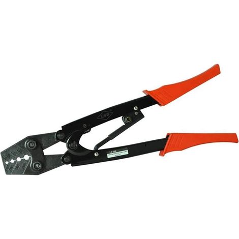 Pince à dénuder Outils de sertissage à la main for sertir des maillons de câbles non isolés Pinces fortes charges 6-25mm² (1/3)