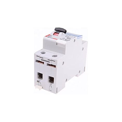 Disjoncteur différentiel 2P 10A C 0,03A type AC P312 DX3 411011