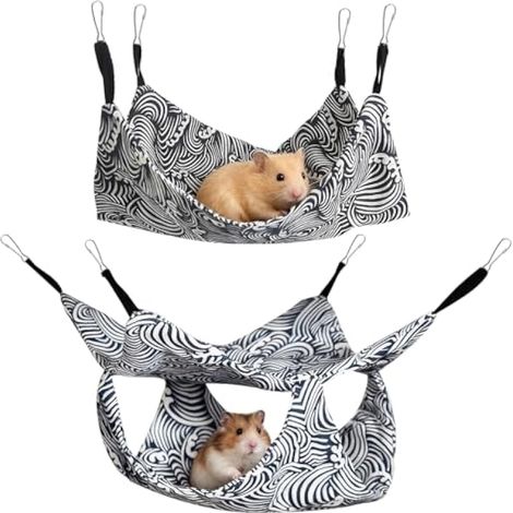 Cage pour furets, cochons d'Inde, rats, modèle 2 en 1, à un ou deux niveaux, pour petits animaux et hamsters (1/5)