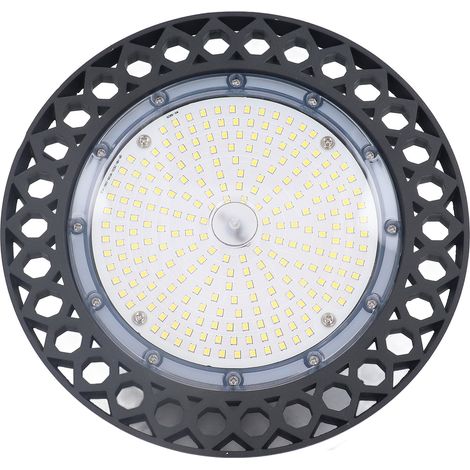 LED-Hallenleuchte mit 240 LEDs, 100 W, 5000 K, IP65 wasserdicht, kriechstromfest, Aluminiumgehäuse, 100–277 V, EU-Stecker (1/5)
