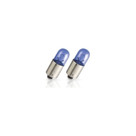 2 x ampoules H6W HOD Blanche Pure 6000K - Ergots BA9XS - Lampe halogène d'origine