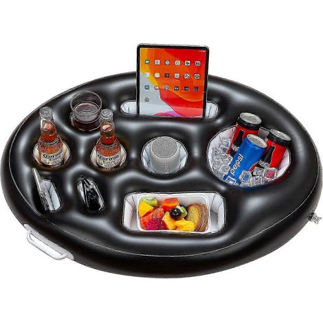 Porte-gobelet pour spa, jacuzzi, matelas gonflable de piscine - Porte-gobelet pour piscine, plage et extérieur (1/4)