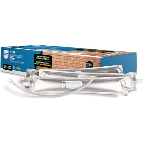 Gel WP7 Stop alla risalita di umidità TEC 7 - Set di 3 tasche - 602060000