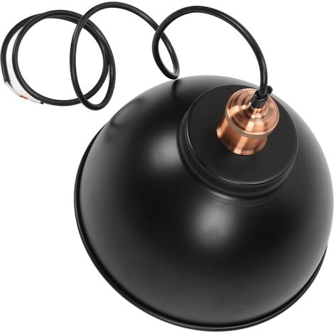 Suspension luminaire vintage industrielle pour îlot de cuisine, salle à manger, chambre et salon, 85‑265V (1/5)
