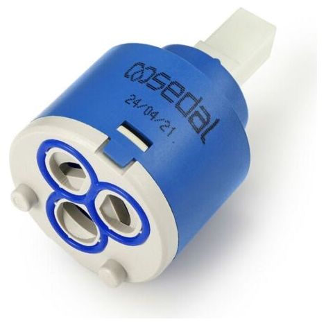 Cartouche de robinet en céramique Sedal 40 mm pour remplacement de mitigeur