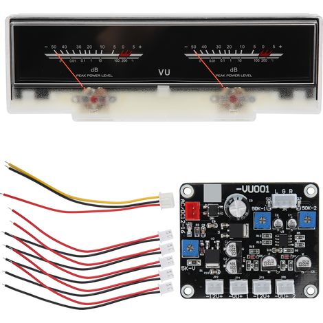 TS-DB78-W DB VU-Meter, Vorverstärker und Verstärker mit hintergrundbeleuchteter Bedienplatine (1/5)