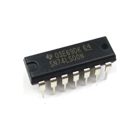 Circuito Integrado Digital DIP14  SN74LS00N